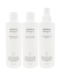 Estetica Hair Care Kit – 3 Piece - Enhanced Hair - Wig Care - Estetica