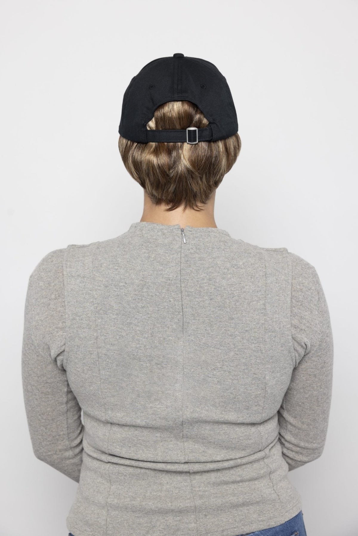 Tapered Hat Black - Enhanced Hair - Hair Piece - Henry Margu