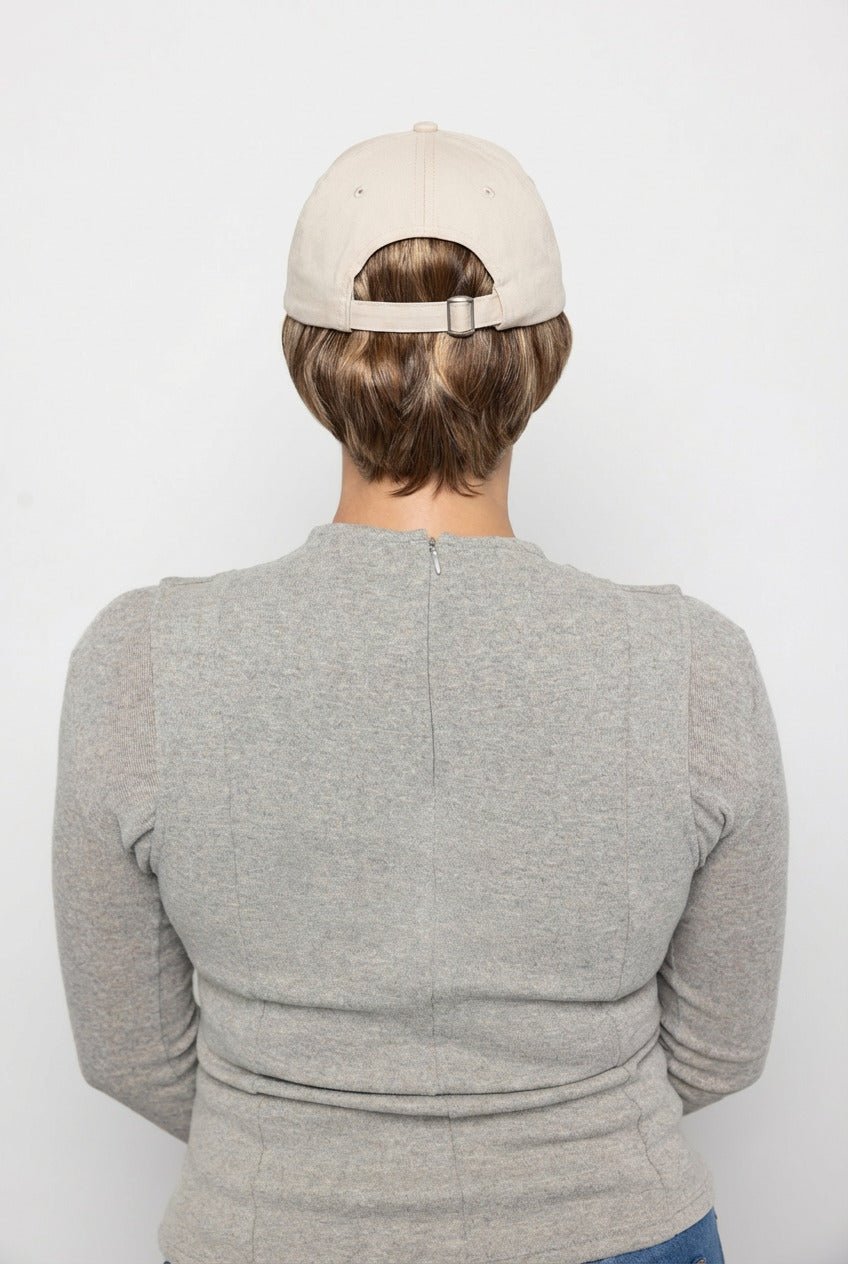 Tapered Hat Beige - Enhanced Hair - Hair Piece - Henry Margu