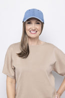 Denim Long Hat - Enhanced Hair - Hair Piece - Henry Margu