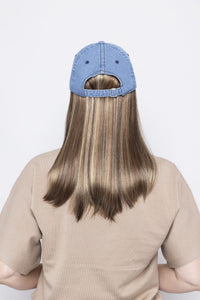 Denim Long Hat - Enhanced Hair - Hair Piece - Henry Margu