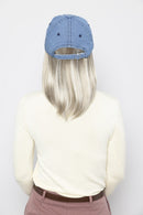 Denim Classic Hat - Enhanced Hair - Hair Piece - Henry Margu