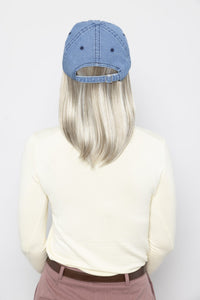 Denim Classic Hat - Enhanced Hair - Hair Piece - Henry Margu