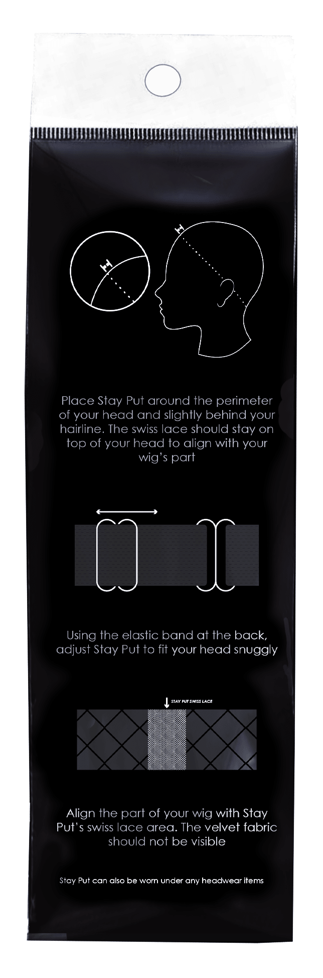 Stay Put Wig Grip - Enhanced Hair - Wig Accessories - Jon Renau