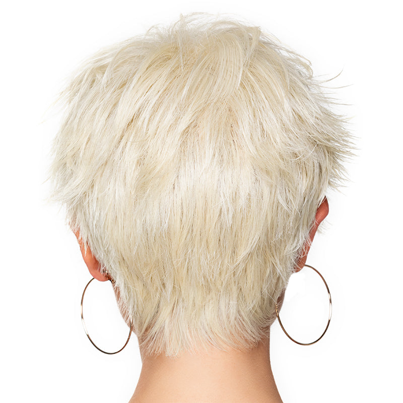 Brushed Pixie wig by TressAllure – styled on model