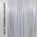 Silver Cream Lighted - EL/38/88/66 colour swatch – Light & Airy by TressAllure