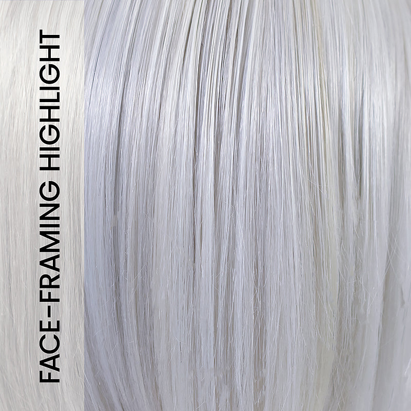 Silver Cream Lighted - EL/38/88/66 colour swatch – Picture Perfect by TressAllure