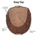 Easy Top - Enhanced Hair - Hair Topper - TressAllure