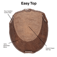Easy Top - Enhanced Hair - Hair Topper - TressAllure