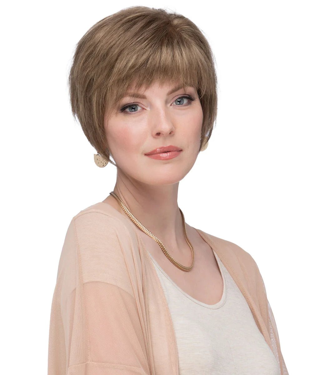 Vivid French 6" - Enhanced Hair - Hair Topper - Estetica