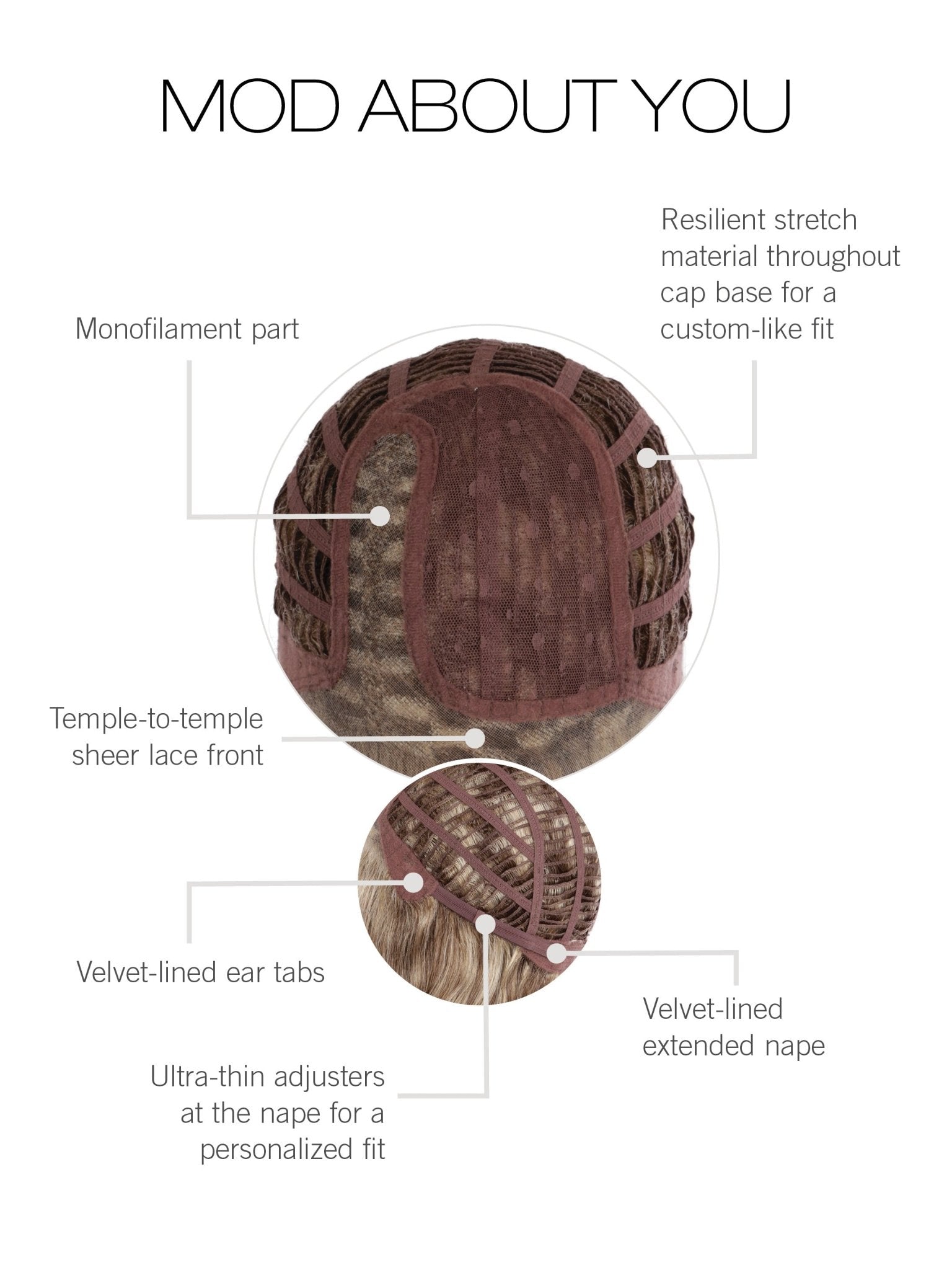 Mod about you - Enhanced Hair - Wig - Gabor