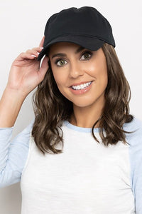 Wavy Hat Black - Enhanced Hair - Hair Piece - Henry Margu