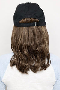 Wavy Hat Black - Enhanced Hair - Hair Piece - Henry Margu