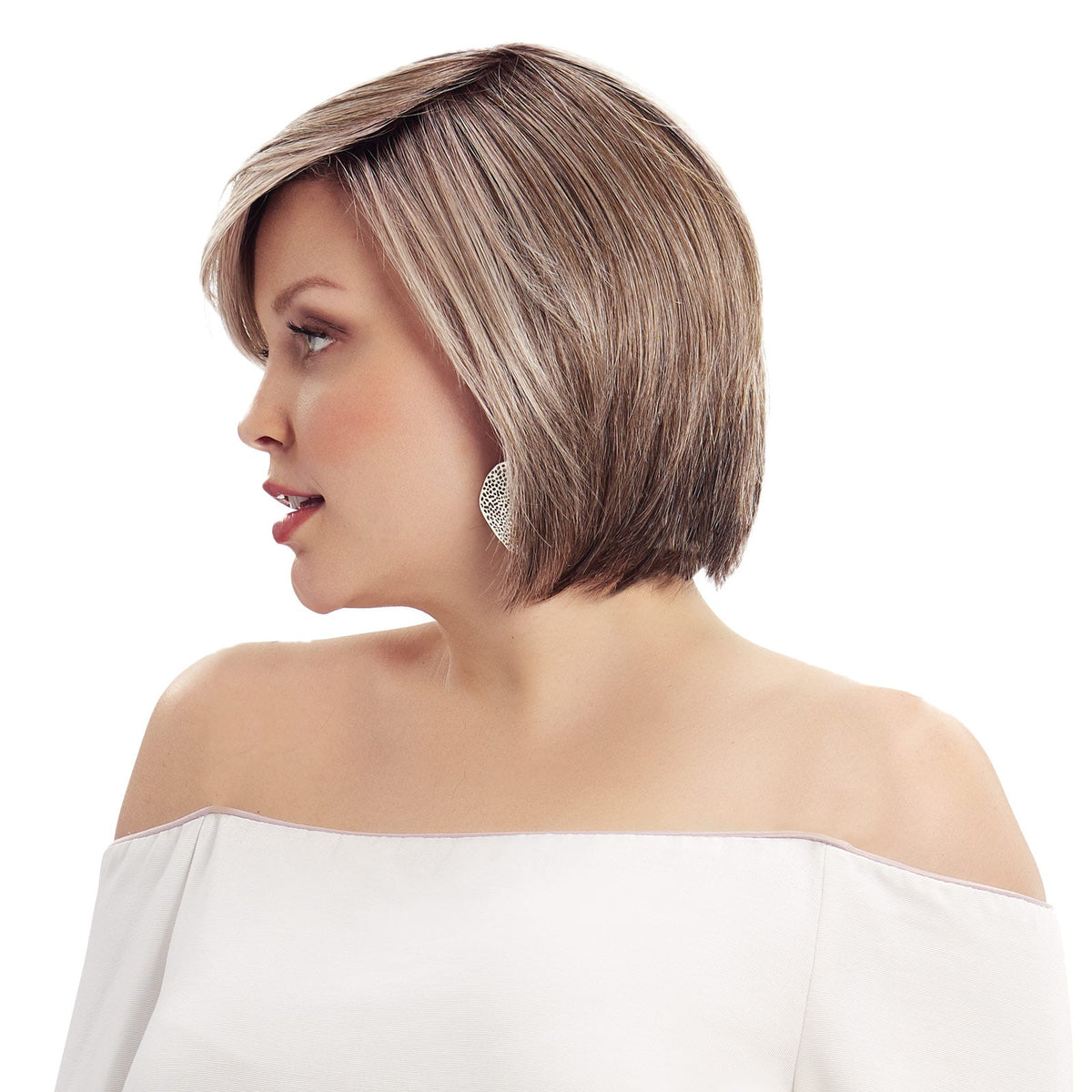 Sheer Joy wig by TressAllure – side view