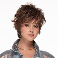 Short Shag wig by TressAllure – styled on model