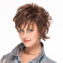 Short Shag wig by TressAllure – styled on model