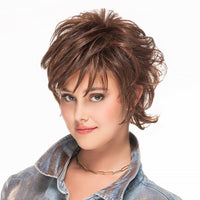 Short Shag wig by TressAllure – styled on model
