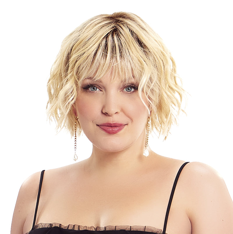 Trend wig by TressAllure – styled on model