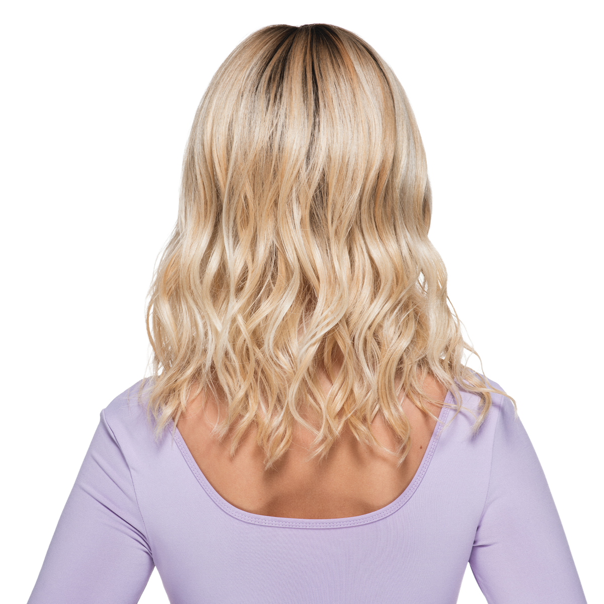 Beach Wave Magic wig by TressAllure – back view