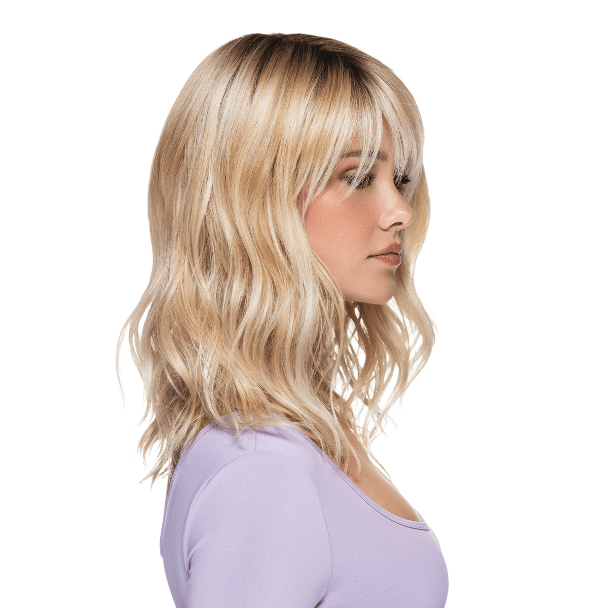 Beach Wave Magic wig by TressAllure – side view