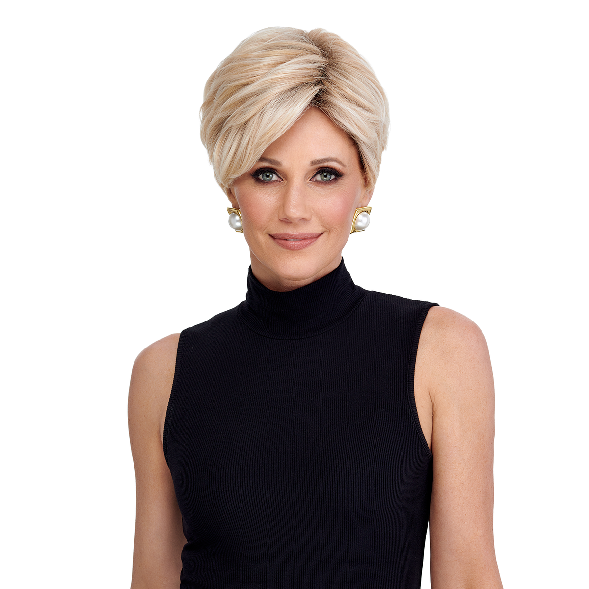 Chopped Pixie wig by TressAllure – front view