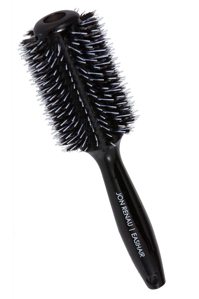 Jon Renau Round Boar Bristle Brush - Enhanced Hair - Wig Accessories - Jon Renau