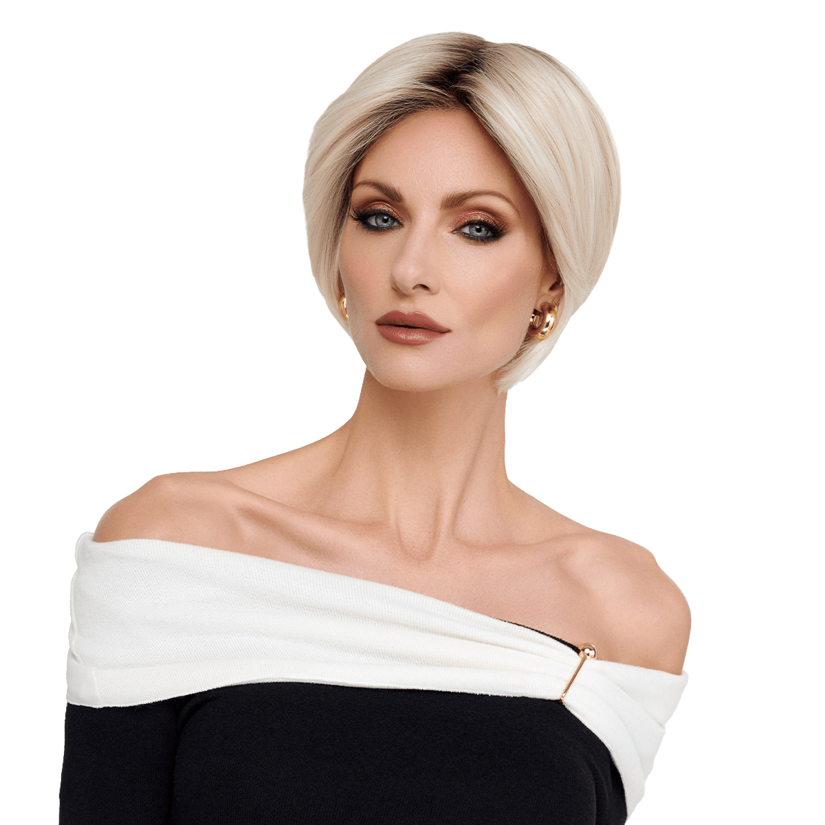 Pixie Lite wig by TressAllure – three-quarter view