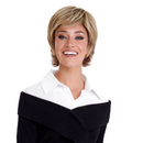 Short Shag wig by TressAllure – styled on model
